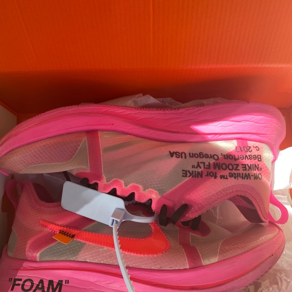 OFF-WHITE x Zoom Fly SP Tulip Pink 2018